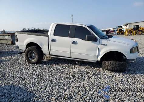 2005 Ford F150 Supercrew from USA, damaged, VIN 1FTPW12595FA06380